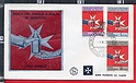 B4589 SMOM FDC 1975 BANCA DEL SANGUE A MALTA FILAGRANO Sovrano Militare Ordine di Malta